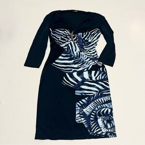 Roberto Cavalli print dress